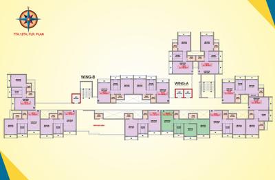 Project Image of 360.0 - 485.0 Sq.ft 1 BHK Apartment for buy in Sharda Darshan