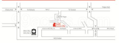 Kashi Green Infratech Green City Location Plan 3