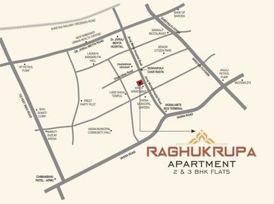 Project Image of 0.0 - 1260.0 Sq.ft 2 BHK Apartment for buy in Padmavati Raghukrupa Apartment