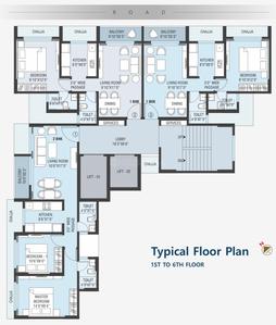 Project Image of 485.34 - 636.69 Sq.ft 1 BHK Apartment for buy in Urban Nest Bldg 1