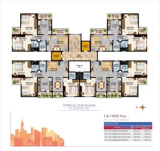 Project Image of 1145.0 - 1506.0 Sq.ft 2 BHK Apartment for buy in Tritvam