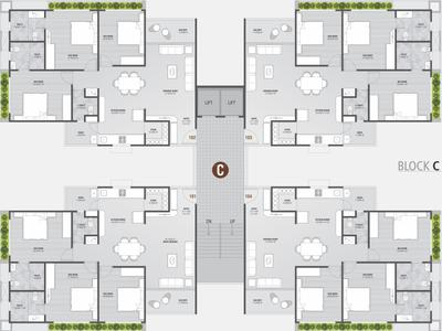 Project Image of 703.0 - 1094.0 Sq.ft 2 BHK Apartment for buy in Shree Hari Sahaj Prime