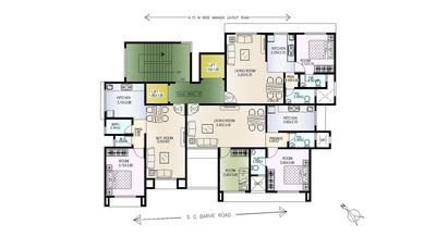 Project Image of 318.0 - 469.0 Sq.ft 1 BHK Apartment for buy in Baba Homes Ekta Co Op HSG Society