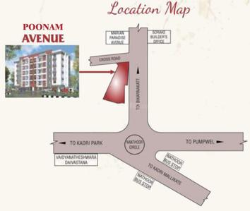 Project Image of 1010.0 - 1480.0 Sq.ft 2 BHK Apartment for buy in Yenmark Poonam Avenue