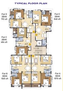 Project Image of 684.0 - 1070.0 Sq.ft 2 BHK Apartment for buy in Value Nakshatra