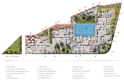 Project Image of 1205.0 - 1217.0 Sq.ft 3 BHK Apartment for buy in Shreeji Eternity Wing D