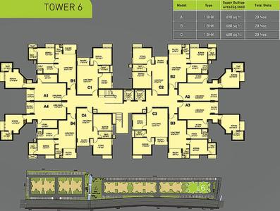 Project Image of 1500 Sq.ft 3 BHK Apartment / Flat for sale in Saravanampatty for Rs. 7000000