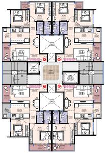 Project Image of 617.63 - 628.18 Sq.ft 2 BHK Apartment for buy in Shree Mateshwari Aangan
