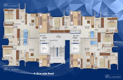 Project Image of 460.0 - 670.0 Sq.ft 1 BHK Apartment for buy in Sudarshan Landmark