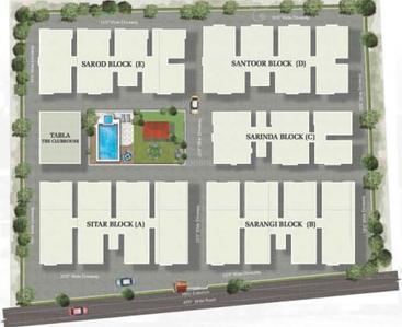 Project Image of 1133.33 - 3260.0 Sq.ft 2 BHK Apartment for buy in Srusti Symphony