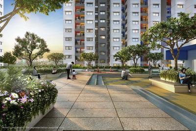 Project Image of 1079 Sq.ft 2 BHK Apartment / Flat for sale in Mahindra World City for Rs. 6900000