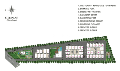 Project Image of 969.0 - 1315.0 Sq.ft 2 BHK Apartment for buy in Jain Salzburg