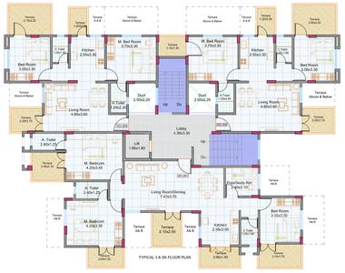 Project Image of 602.0 - 961.0 Sq.ft 2 BHK Apartment for buy in Navkar Darshan