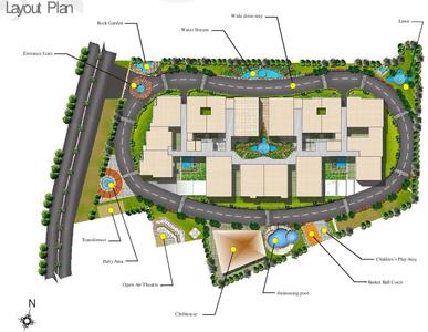 Project Image of 1060.0 - 2156.0 Sq.ft 2 BHK Apartment for buy in New Vistas Avalon