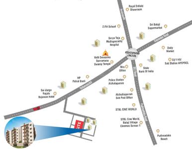 Project Image of 1015.0 - 1215.0 Sq.ft 2 BHK Apartment for buy in AVL Garudadri