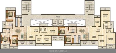 Project Image of 0.0 - 1030.0 Sq.ft 3 BHK Apartment for buy in Satyam Mayfair