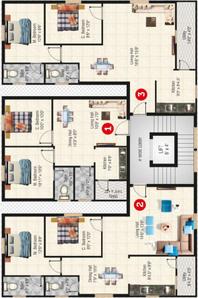 Project Image of 800.0 - 1725.0 Sq.ft 2 BHK Apartment for buy in AVM Red Clay II