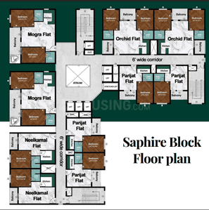 Project Image of 805.0 - 1580.0 Sq.ft 1 BHK Apartment for buy in Bivab Yashila