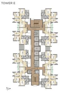 Project Image of 565.0 - 635.0 Sq.ft 2 BHK Apartment for buy in Raymond Realty Ten X Habitat