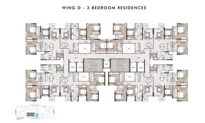 Project Image of 1211.0 - 4576.0 Sq.ft 3 BHK Apartment for buy in Rustomjee Seasons