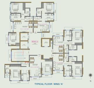 Project Image of 541.0 - 833.0 Sq.ft 2 BHK Apartment for buy in Vaibhavlaxmi Eastern Groves Phase 2