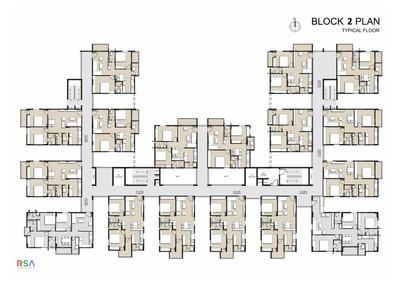 Project Image of 1115.0 - 1675.0 Sq.ft 2 BHK Apartment for buy in Qualitas Nestilo