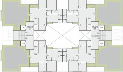 Project Image of 1005.67 - 1037.86 Sq.ft 3 BHK Apartment for buy in Shreeji Tirth Lifespace