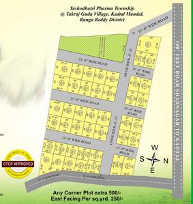 Project Image of 1350.0 - 2061.0 Sq.ft Residential Plot Plot for buy in Suvidha Yasodhatri Pharma Township