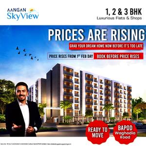 Project Image of 430.0 - 850.0 Sq.ft 1 BHK Apartment for buy in Aangan Sky View Phase 1