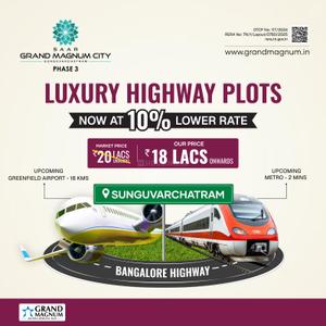 Project Image of 598.0 - 3509.0 Sq.ft Residential Plot Plot for buy in Saar Grand Magnum City Phase 3