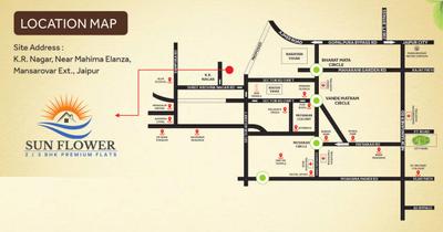 Project Image of 867.59 - 1355.73 Sq.ft 2 BHK Apartment for buy in Satyam Sunflower