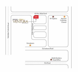 Project Image of 652.08 - 844.97 Sq.ft 2 BHK Apartment for buy in Riddhi Ventura