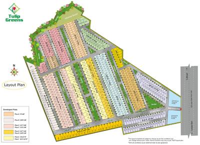 Fortune Soumya Tulip Greens Layout Plan 3