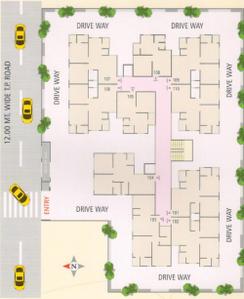 Project Image of 1062 Sq.ft 2 BHK Apartment / Flat for sale in Nikol for Rs. 5500000