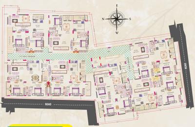 Project Image of 1045.0 - 1265.0 Sq.ft 2 BHK Apartment for buy in Sumukha Residency