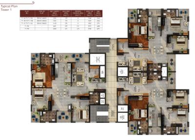 Project Image of 2766.0 - 3454.0 Sq.ft 3 BHK Apartment for buy in 9 Boulevard