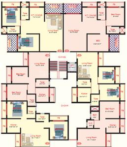 Project Image of 1015 Sq.ft 2 BHK Apartment / Flat for sale in Ulwe for Rs. 8500000