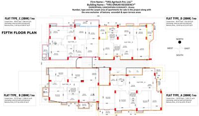 Project Image of 1200 Sq.ft 3 BHK Apartment / Flat for sale in Dhirenpara for Rs. 10000000