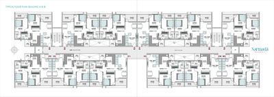 Project Image of 1085.0 - 1374.0 Sq.ft 2 BHK Apartment for buy in Narmada Residency