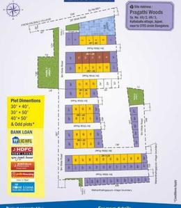 Project Image of 729.0 - 2078.0 Sq.ft Residential Plot Plot for buy in Prutvi Pragathi Woods