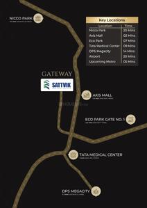 Project Image of 685.0 - 1590.0 Sq.ft 3 BHK Apartment for buy in Sattvik Gateway