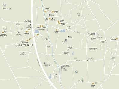 Project Image of 2792.0 - 6180.0 Sq.ft 4 BHK Apartment for buy in Raamah Ellemento