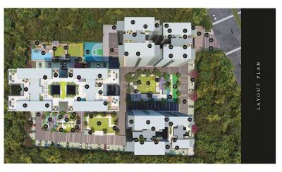 Project Image of 809.98 - 1161.96 Sq.ft 2 BHK Apartment for buy in Mihir Amara Phase II