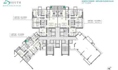 Project Image of 1464.22 - 7250.0 Sq.ft 3 BHK Apartment for buy in The 25 South 