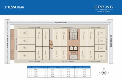 Project Image of 100.0 - 765.0 Sq.ft 1 RK Apartment for buy in D R Spring Odyssey