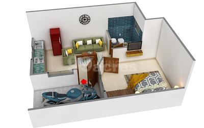 Project Image of 450.0 - 600.0 Sq.ft 1 BHK Villa for buy in Pancheshwari Oscar Residency