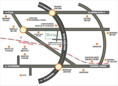 Project Image of 540.03 - 1122.91 Sq.ft Residential Plot Plot for buy in Sai Harihara Green City