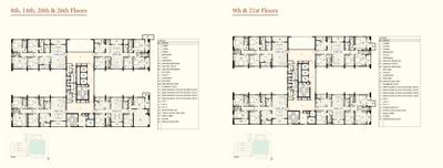 Project Image of 3438.0 - 3613.0 Sq.ft 3 BHK Apartment for buy in Udyatt