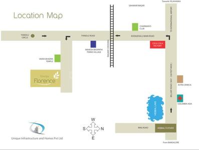 Project Image of 886.0 - 1384.0 Sq.ft 2 BHK Apartment for buy in Unique Florence