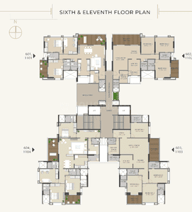 Project Image of 1950 Sq.ft 3.5 BHK Apartment / Flat for sale in Viman Nagar for Rs. 23500000
